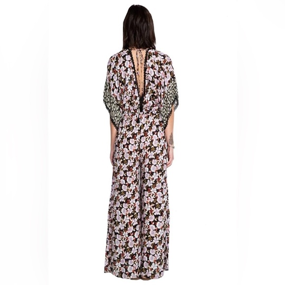 JOHNNY WAS Karisma Mixed Jumpsuit In Multi (D4) - Picture 2 of 9